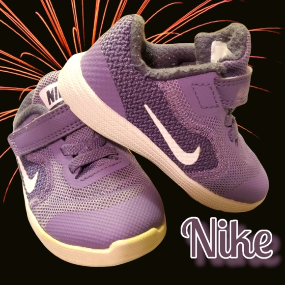 little girl purple nike shoes